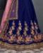 Picture of Marvelous Royal Blue Lehenga Choli