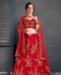 Picture of Bewitching Red Lehenga Choli