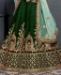 Picture of Marvelous Dark Green Lehenga Choli