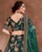 Picture of Statuesque Pine Green Lehenga Choli