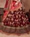 Picture of Beautiful Maroon Lehenga Choli