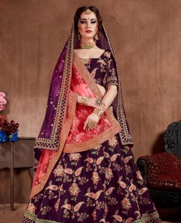 Picture of Classy Purple Lehenga Choli