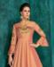 Picture of Excellent Peach Readymade Gown