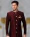 Picture of Delightful Dark Maroon Indo Western