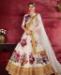 Picture of Stunning Off-White Lehenga Choli