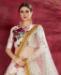 Picture of Stunning Off-White Lehenga Choli