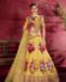 Picture of Fascinating Yellow Lehenga Choli