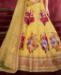 Picture of Fascinating Yellow Lehenga Choli