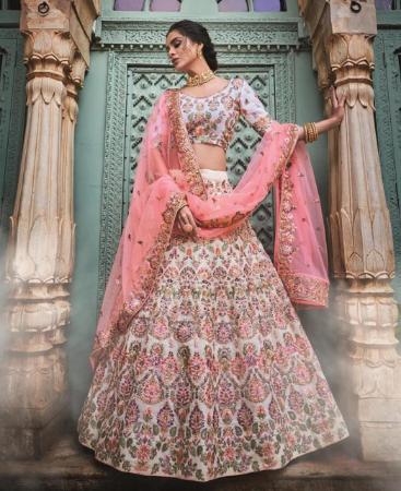 Picture of Splendid White Lehenga Choli