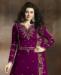 Picture of Charming Purple Straight Cut Salwar Kameez