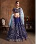 Picture of Ravishing Royal Blue Lehenga Choli