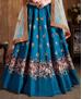 Picture of Excellent Blue Lehenga Choli