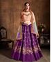 Picture of Comely Purple Lehenga Choli