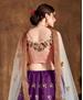 Picture of Comely Purple Lehenga Choli