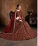 Picture of Superb Maroon Lehenga Choli