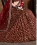 Picture of Superb Maroon Lehenga Choli