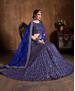 Picture of Superb Royal Blue Lehenga Choli