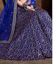 Picture of Superb Royal Blue Lehenga Choli