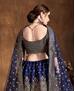 Picture of Ideal Navy Blue Lehenga Choli