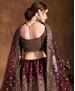 Picture of Marvelous Brown Lehenga Choli