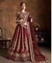 Picture of Fine Maroon Lehenga Choli