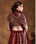 Picture of Fine Maroon Lehenga Choli