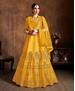 Picture of Graceful Yellow Lehenga Choli