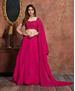 Picture of Classy Dark Pink Lehenga Choli