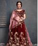 Picture of Gorgeous Maroon Lehenga Choli