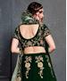 Picture of Taking Dark Green Lehenga Choli