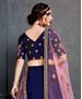 Picture of Marvelous Royal Blue Lehenga Choli