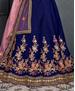 Picture of Marvelous Royal Blue Lehenga Choli