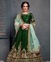 Picture of Marvelous Dark Green Lehenga Choli