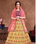 Picture of Splendid Yellow Lehenga Choli