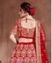 Picture of Grand Red Lehenga Choli