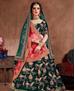 Picture of Statuesque Pine Green Lehenga Choli