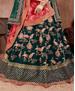 Picture of Statuesque Pine Green Lehenga Choli