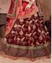 Picture of Beautiful Maroon Lehenga Choli