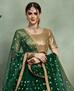 Picture of Ravishing Dark Green Lehenga Choli