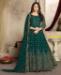 Picture of Bewitching Teal Green Anarkali Salwar Kameez