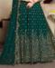 Picture of Bewitching Teal Green Anarkali Salwar Kameez