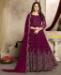 Picture of Resplendent Magenta Pink Anarkali Salwar Kameez