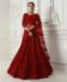 Picture of Delightful Red Lehenga Choli