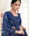 Picture of Sightly Royal Blue Lehenga Choli