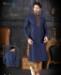 Picture of Well Formed Navy Blue Kurtas