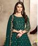 Picture of Bewitching Teal Green Anarkali Salwar Kameez