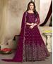 Picture of Resplendent Magenta Pink Anarkali Salwar Kameez