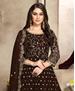 Picture of Lovely Brown Anarkali Salwar Kameez