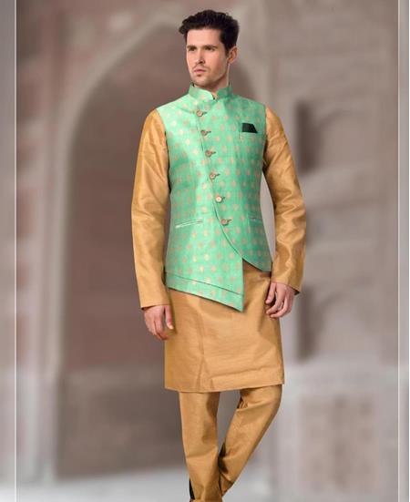 Picture of Shapely Gold Kurtas