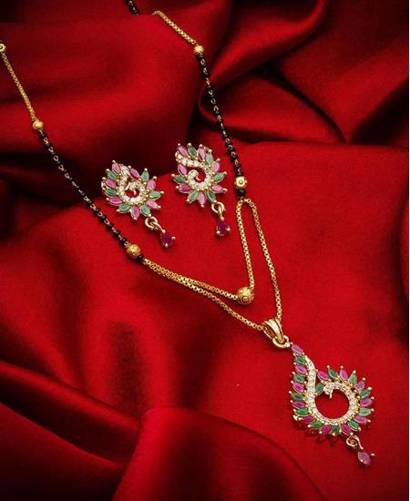 Picture of Shapely Golden Mangalsutra